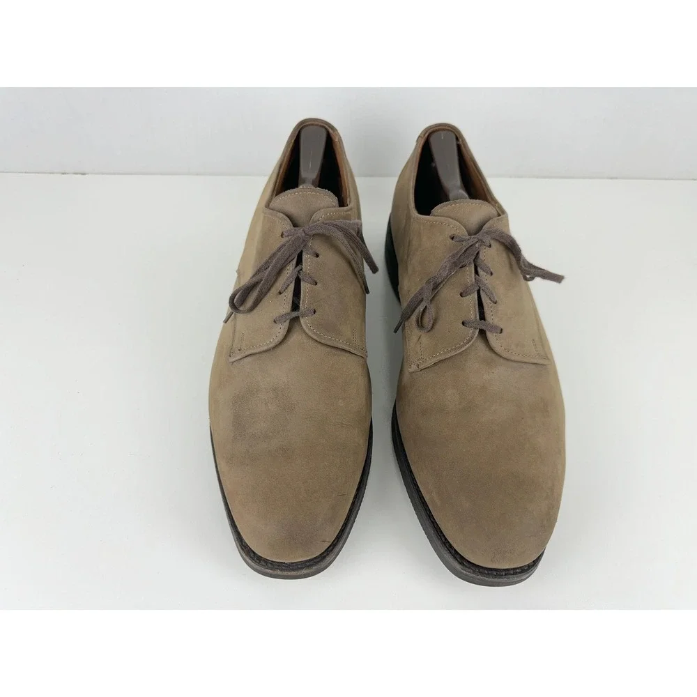 Allen Edmonds Corporate Casuals Mens‎ Brown Suede Oxford Shoes Size 12 D